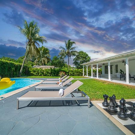 Villa New Tropical Oasis Retreat In Miami Esterno foto